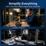 RGBlink mini-ISO Video Switcher for Live Streaming, 10-Channel HDMI & SDI All-in... - Image 4