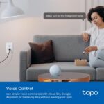 Tapo Smart Plug, Wi-Fi in-Wall Outlet, Matter Compatible, Energy Monitoring, 15A... - Image 8