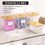 HomePekite Laundry Pods Storage Container, Clear Laundry Room Organization and S... - Image 6