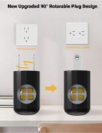 TSEXES 6 Pack LED Night Lights with Dusk to Dawn Sensor, 3000K Soft White, Plug ... - Image 5