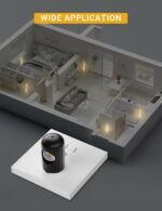 TSEXES 6 Pack LED Night Lights with Dusk to Dawn Sensor, 3000K Soft White, Plug ... - Image 9