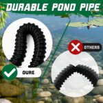 Corrugated Pond Tubing 1" × 10ft — Heavy-Duty Kinkproof PVC Pond Hose for Pumps,... - Image 4