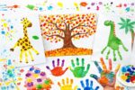 Nicpro 12 Colors Washable Finger Paint Set for Toddlers (2 oz), Non-Toxic & Baby... - Image 9