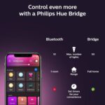 Philips Hue Smart 85W BR30 LED Bulb- White and Color Ambiance Color-Changing Lig... - Image 9