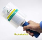 BOMEI PACK Mini Clear Industrial Stretch Wrap Film 5" x 1000ft 4 Pack with Handl... - Image 9