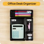 Vtopmart 25 PCS Office Desk Drawer Organizers Set, 4-Size Versatile Plastic Draw... - Image 7