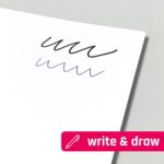 20 Sheets, 130 lb (350 gsm) - Thick Heavy White Cardstock, Heavyweight Cardboard... - Image 7