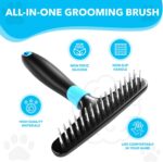 DOGI Deshedding Brush - Undercoat Rake for Dogs, Cats, Matted, Short, Long Hair ... - Image 3