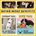 Zeaxuie 9 Pack Luxury Puppy Toys for Teething Small Dogs, Puppy Chew Toys with C... - Image 7