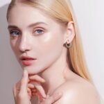 925 Sterling Silver Earrings for Women Fashion Colorful Embedded Zircon Hoop Ear... - Image 8