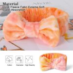 LADES Soft Skincare Headband – Adjustable, Comfortable & Stretchy Fabric, Cute P... - Image 4