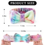 LADES Soft Skincare Headband – Adjustable, Comfortable & Stretchy Fabric, Cute P... - Image 5