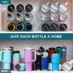LARGER Compartment - Stackable Water Bottle Organizer Holder - for Stanley & Oth... - Image 4