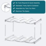 LARGER Compartment - Stackable Water Bottle Organizer Holder - for Stanley & Oth... - Image 7