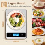 Food Scale, 11lb Kitchen Scale with 0.05oz/1g Precision, 6 Units Tare Function &... - Image 5