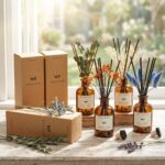 WEALD TRIBE Flower Reed Diffuser Set Eucalyptus & Lavender Scent for Room Bathro... - Image 5