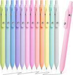 Fenmay Gel Pens, 12 Pcs 0.5mm Fine Point Aesthetic Pens, Quick Dry No Smudge, Sm... - Image 9