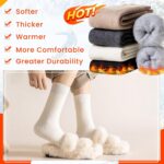 Velice Winter Warm Thermal Socks for Women Extra Thick Insulated Heated Crew Boo... - Image 3