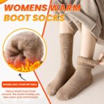 Velice Winter Warm Thermal Socks for Women Extra Thick Insulated Heated Crew Boo... - Image 5