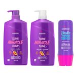Aussie Total Miracle Hair Care Bundle: Shampoo, Conditioner, and 3 Minute Deep T... - Image 11