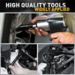 3/8'' Drive Impact Socket Set - 50-Piece Shallow & Deep Socket Set Metric and St... - Image 7