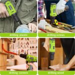FADAKWALT Cordless Drill Set,12V Power Drill Set with Battery and Charger, Elect... - Image 4