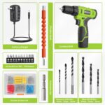 FADAKWALT Cordless Drill Set,12V Power Drill Set with Battery and Charger, Elect... - Image 5