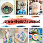 TBC The Best Crafts Acrylic Paint Markers, 24 Colors Dual Tip – Waterproof, Non-... - Image 6