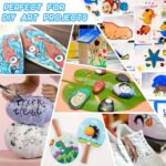 TBC The Best Crafts Acrylic Paint Markers, 24 Colors Dual Tip – Waterproof, Non-... - Image 7