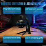 Magnetic Levitation Bluetooth Speaker, Aluminum Alloy Base, Floating & Spinning ... - Image 3