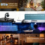 Magnetic Levitation Bluetooth Speaker, Aluminum Alloy Base, Floating & Spinning ... - Image 4