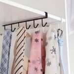 Under-Shelf Hanging Organizer with 6 Hooks – Space-Saving Rack for Cups, and Kit... - Image 7