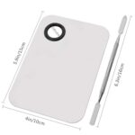 Sinen Professional Stainless Steel Makeup Palette Cosmetic Palette with Spatula ... - Image 3