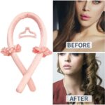 Heatless Curling Rod Headband No Heat Silk Ribbon Curling Rod Hair Roller Curls ... - Image 3