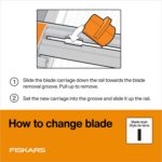 Fiskars 12" Trim & Score Board, TripleTrack System, Integrated Scoring Surface, ... - Image 9