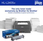 Brother HL-L2405W Wireless Compact Monochrome Laser Printer with Mobile Printing... - Image 5