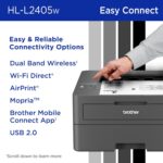 Brother HL-L2405W Wireless Compact Monochrome Laser Printer with Mobile Printing... - Image 7