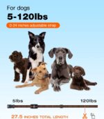 Bousnic Dog Shock Collar - 3300Ft Dog Training Collar with Remote for 5-120lbs S... - Image 5