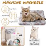 Tuanse 4 Pack Ultra Soft Dog Cat Bed Mat Small Animal Guinea Pig Bed with Cute P... - Image 5
