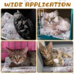 Tuanse 4 Pack Ultra Soft Dog Cat Bed Mat Small Animal Guinea Pig Bed with Cute P... - Image 7