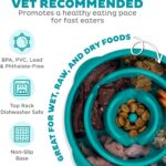 Outward Hound Fun Feeder Slo Bowl – Medium 2‑Cup Capacity, Slow Feeding, Small t... - Image 4