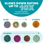 Outward Hound Fun Feeder Slo Bowl – Medium 2‑Cup Capacity, Slow Feeding, Small t... - Image 5