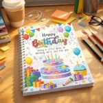 Birthday Gift Card Book 2026, Happy Birth day Gift Card Booklet Holder Organizer... - Image 3