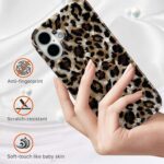 J.west Compatible with iPhone 16 Case,Luxury Sparkle Translucent Clear Vintage L... - Image 8