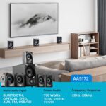 Acoustic Audio AA5172 700W Bluetooth Home Theater 5.1 Speaker System with FM Tun... - Image 3
