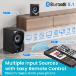 Acoustic Audio AA5172 700W Bluetooth Home Theater 5.1 Speaker System with FM Tun... - Image 5