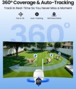 REOLINK First 4K Solar Security Cameras Wireless Outdoor, Argus PT Ultra+Solar P... - Image 4