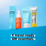 e.l.f. SKIN Wake the e.l.f. Up Skincare Kit, Travel-Size Hydrating Face Cleanser... - Image 3