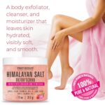 First Botany Body Scrub - Natural Exfoliating Salt Scrub & Body and Face Souffle... - Image 4