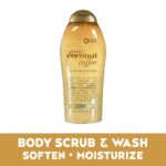 OGX Smoothing + Coconut Coffee Exfoliating Body Scrub with Arabica Coffee & Coco... - Image 4